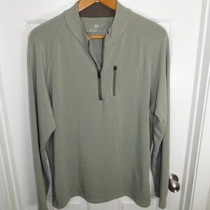 Free Fly Performance Bamboo Lightweight 1/4 Zip Pullover Mens XXL